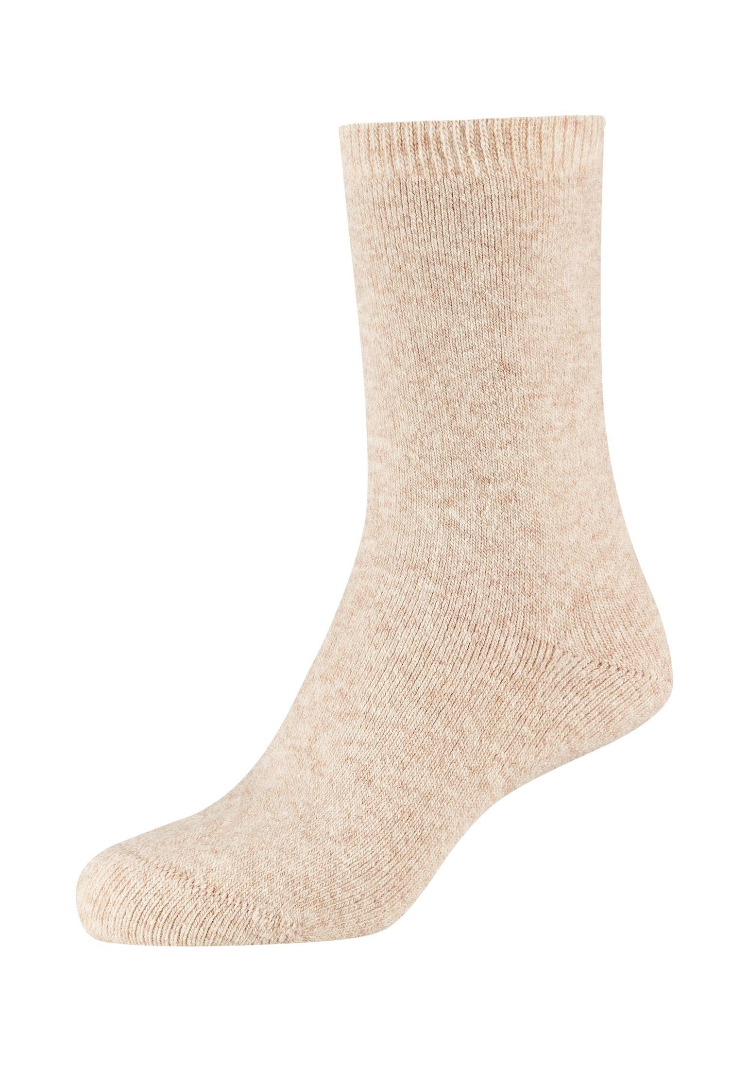 Camano Socken Socken 2er Pack, Gemütlich und warm - die perfekte Bettsocken