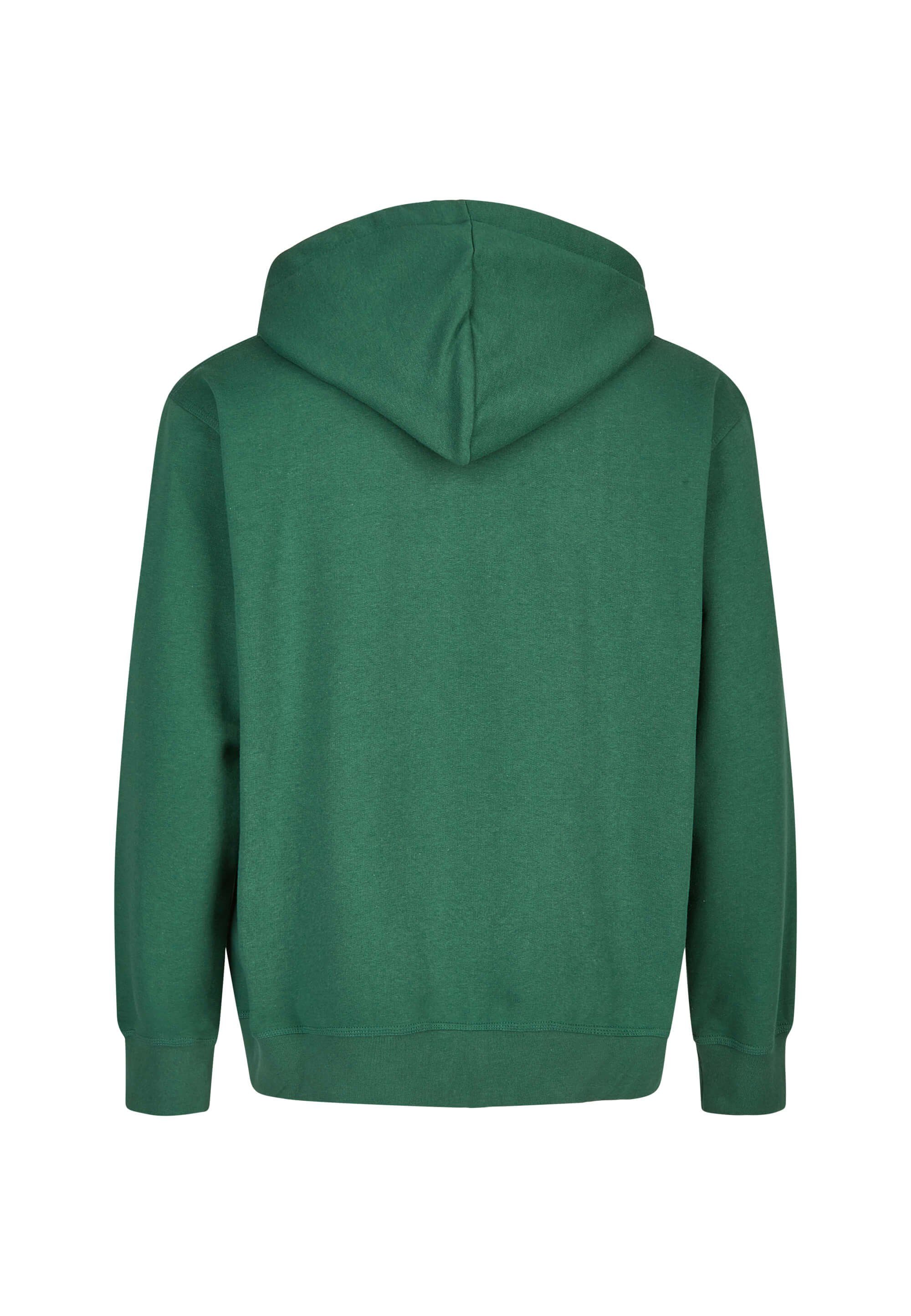 Smile Gull coolem mit Kapuzensweatshirt Print Cleptomanicx grün