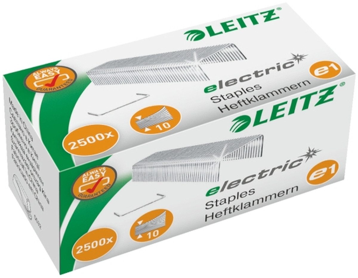 LEITZ Heftklammer Heftklammern e1 Nr. 10 verzinkt VE=2500 Stück