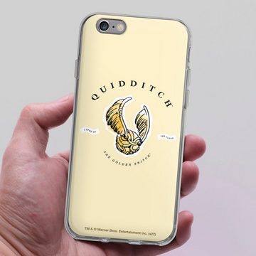 DeinDesign Handyhülle Quiddicht-The Golden Snitch, Apple iPhone 6 Silikon Hülle Bumper Case Handy Schutzhülle