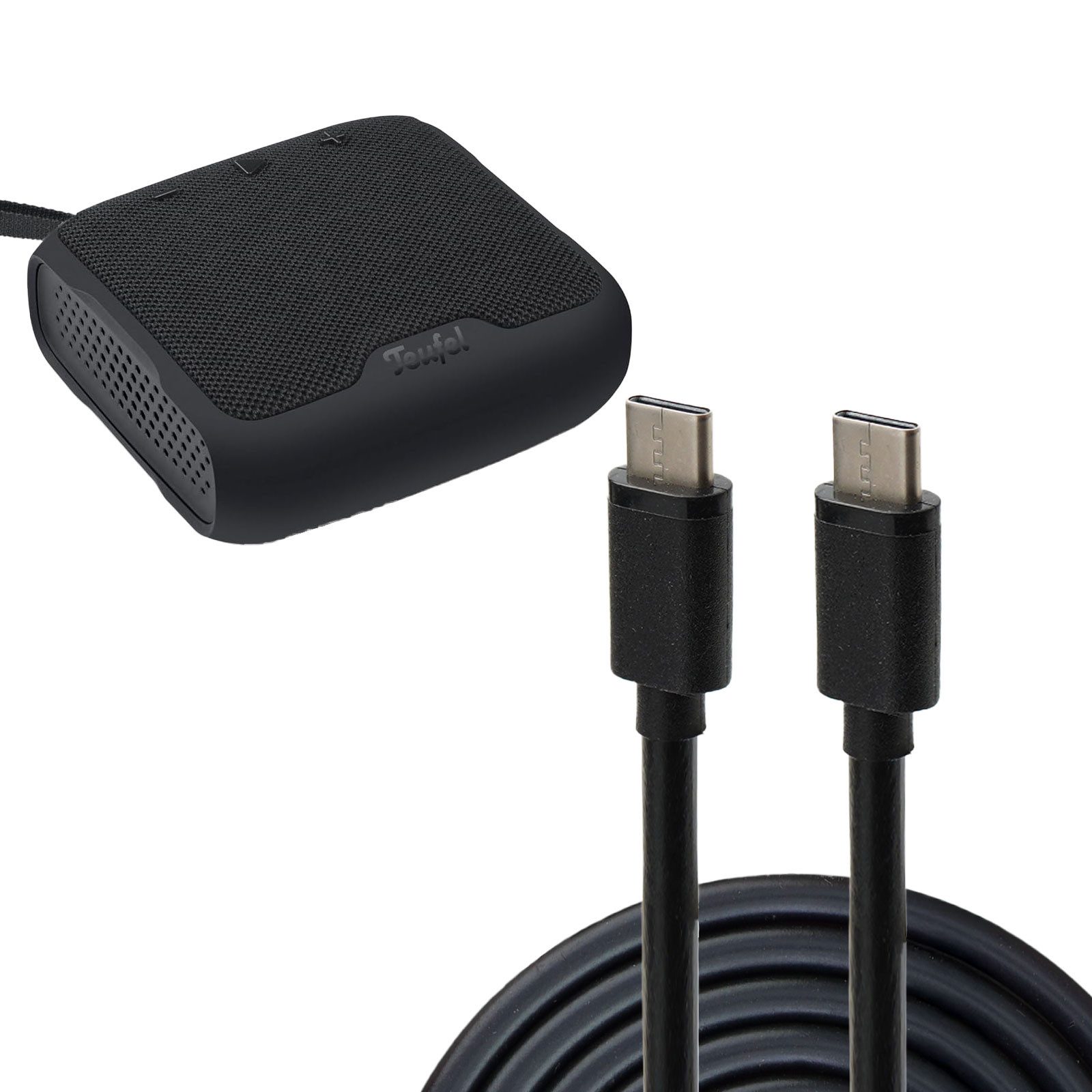 caseroxx USB Type-C Ladegerät für Teufel Boomster 4 / Go, Rockster Go 2 Lautsprecher-Ladegerät (Kompatibel mit Teufel Boomster 4, Boomster Go, Rockster Go 2, Po – Bild 4 von 5