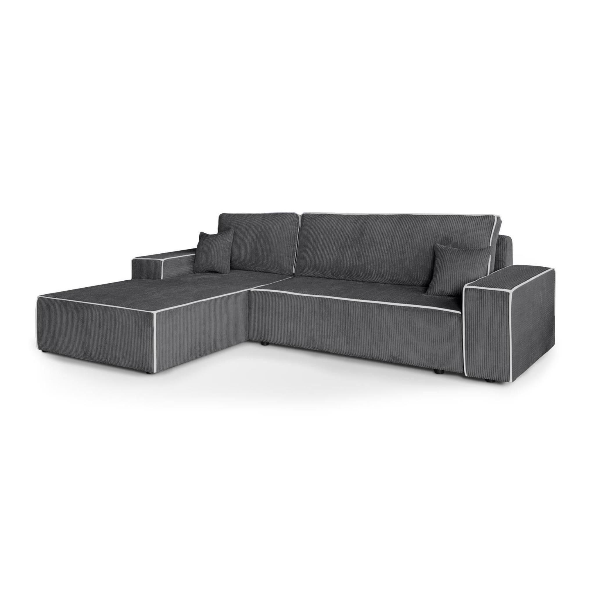 Beautysofa Ecksofa ERNI, inkl. Schlaffunktion, Bettkasten, günstig online kaufen
