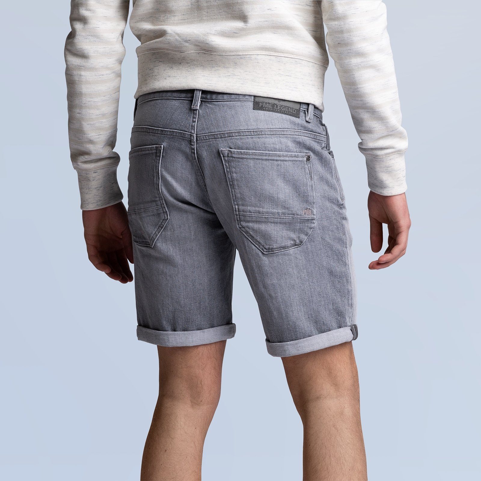 PME LEGEND 5-Pocket-Jeans PME LEGEND grey PSH160-GDM denim NIGHTFLIGHT SHORT