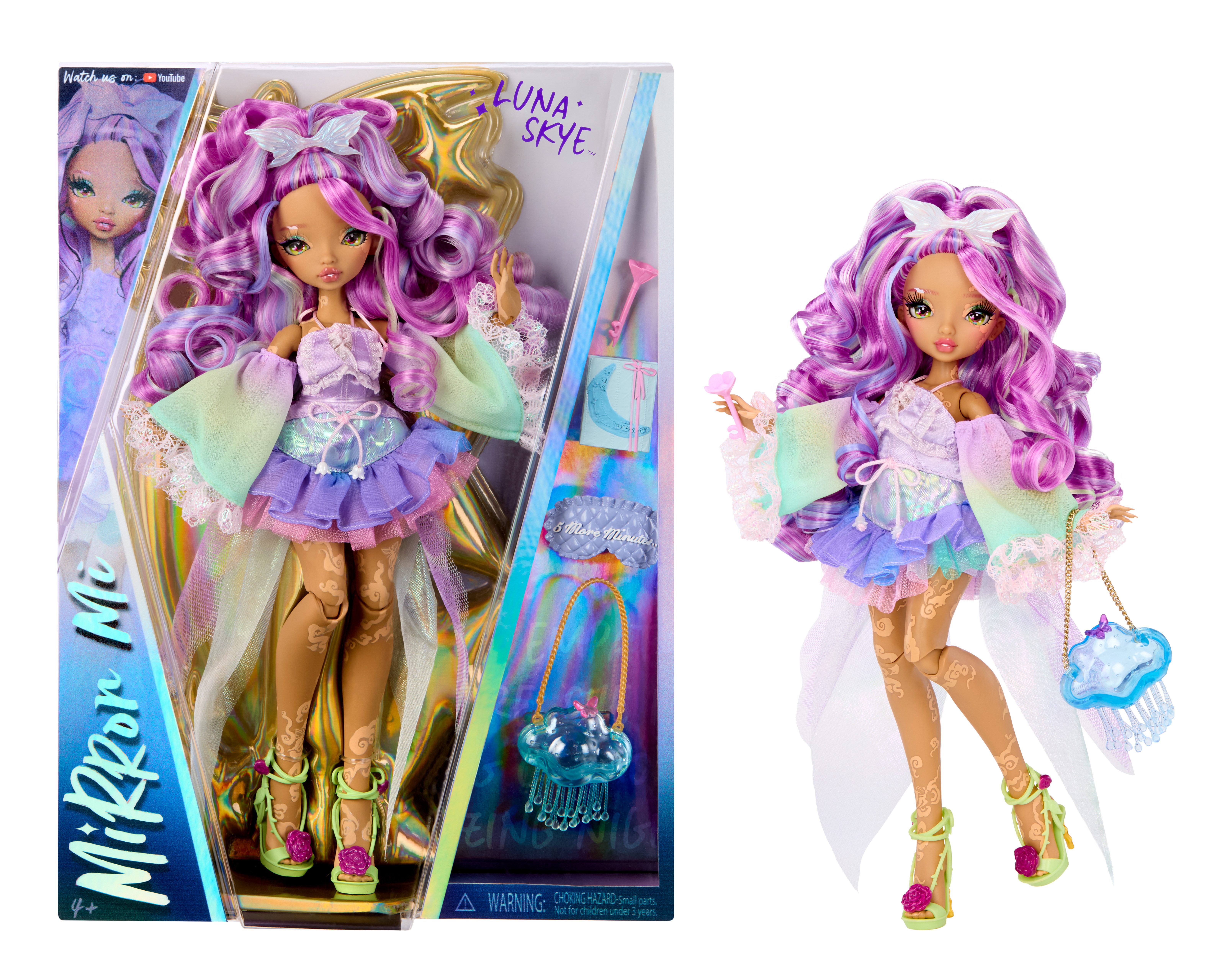 MGA ENTERTAINMENT Anziehpuppe MirrorMi Fashion Doll - Luna Skye(Dreamy)