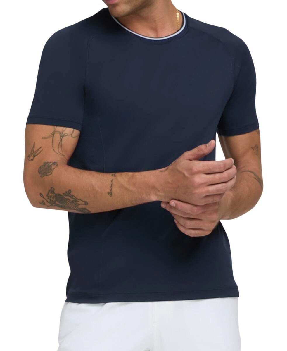 Wilson T-Shirt Crew Team Seamless navyblau Herren