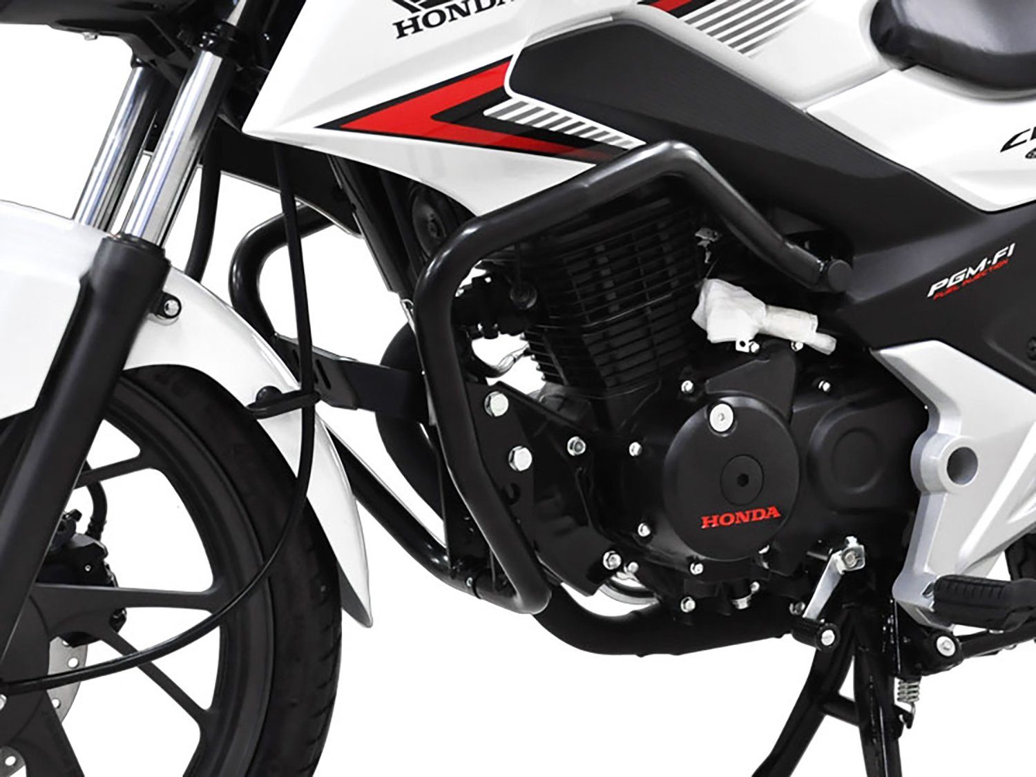 Motor-Schutzhülle Sturzbügel für Honda CB 125 F schwarz