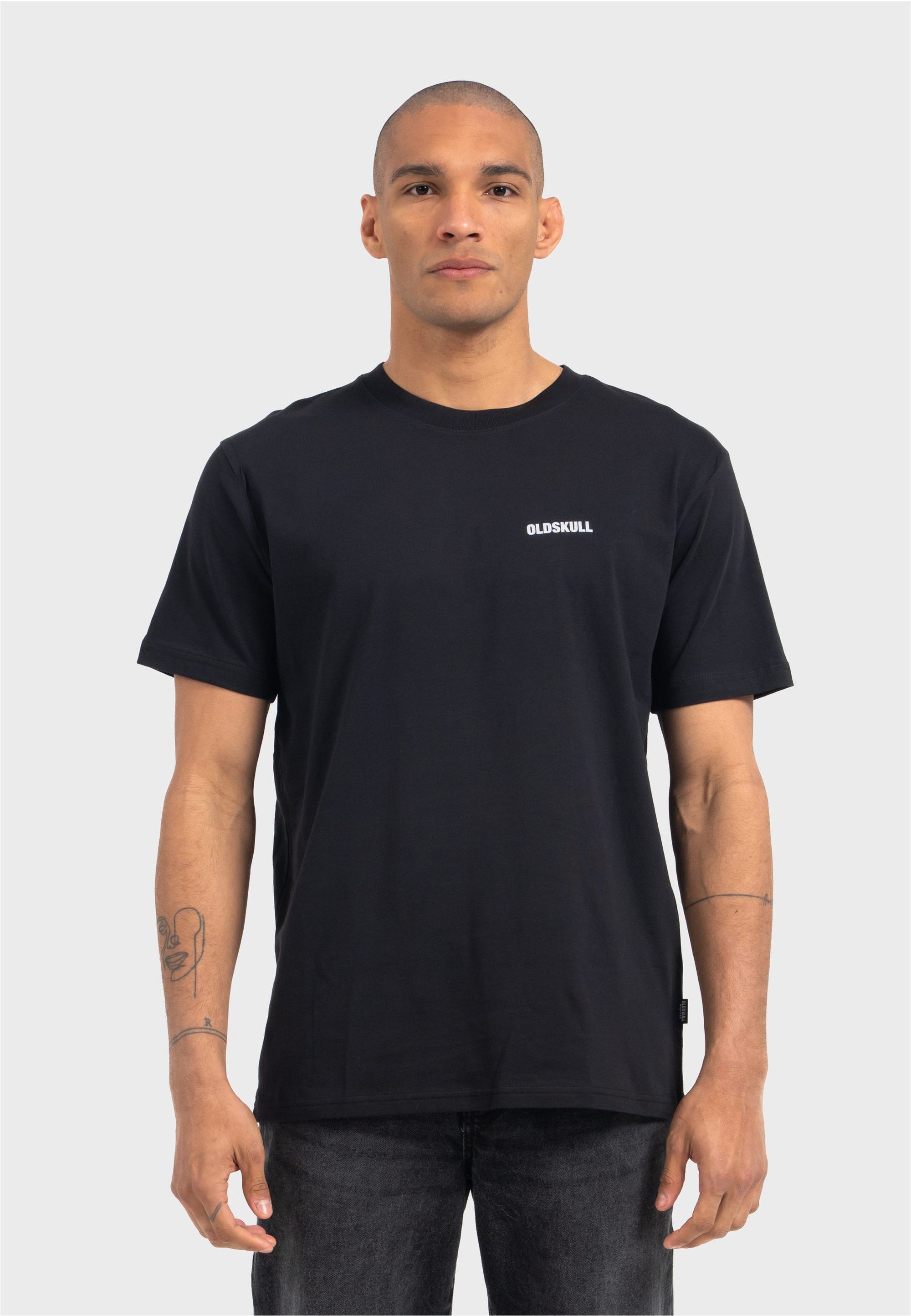 Oldskull T-Shirt Wrldvibe Big Legend Logo Graphic Grenzenlose Kreativität, fühle den World-Vibe