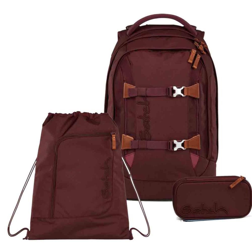 Satch Schulrucksack Pack (3tlg., inkl. Schlamperbox und Sportbeutel)