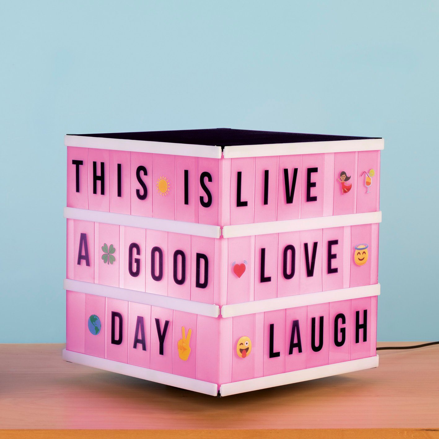 EASYmaxx LED Dekolicht LED-Leuchtkasten Würfel 173 günstig online kaufen