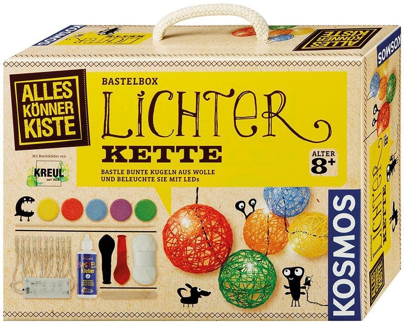 Kosmos Kreativset AllesKönnerKiste Lichterkette, (Set), Made in Germany