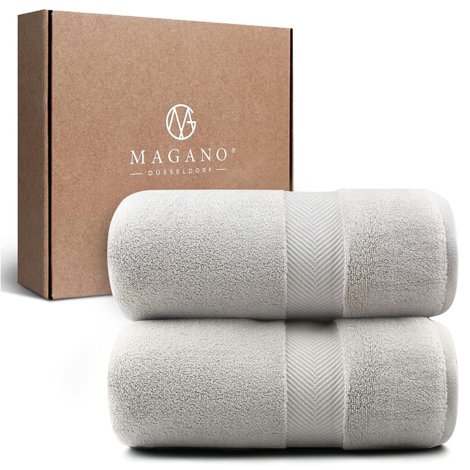 MAGANO Handtücher Set, Bambus & Baumwolle, Luxusqualität, (Set, 2-St), Gewe günstig online kaufen