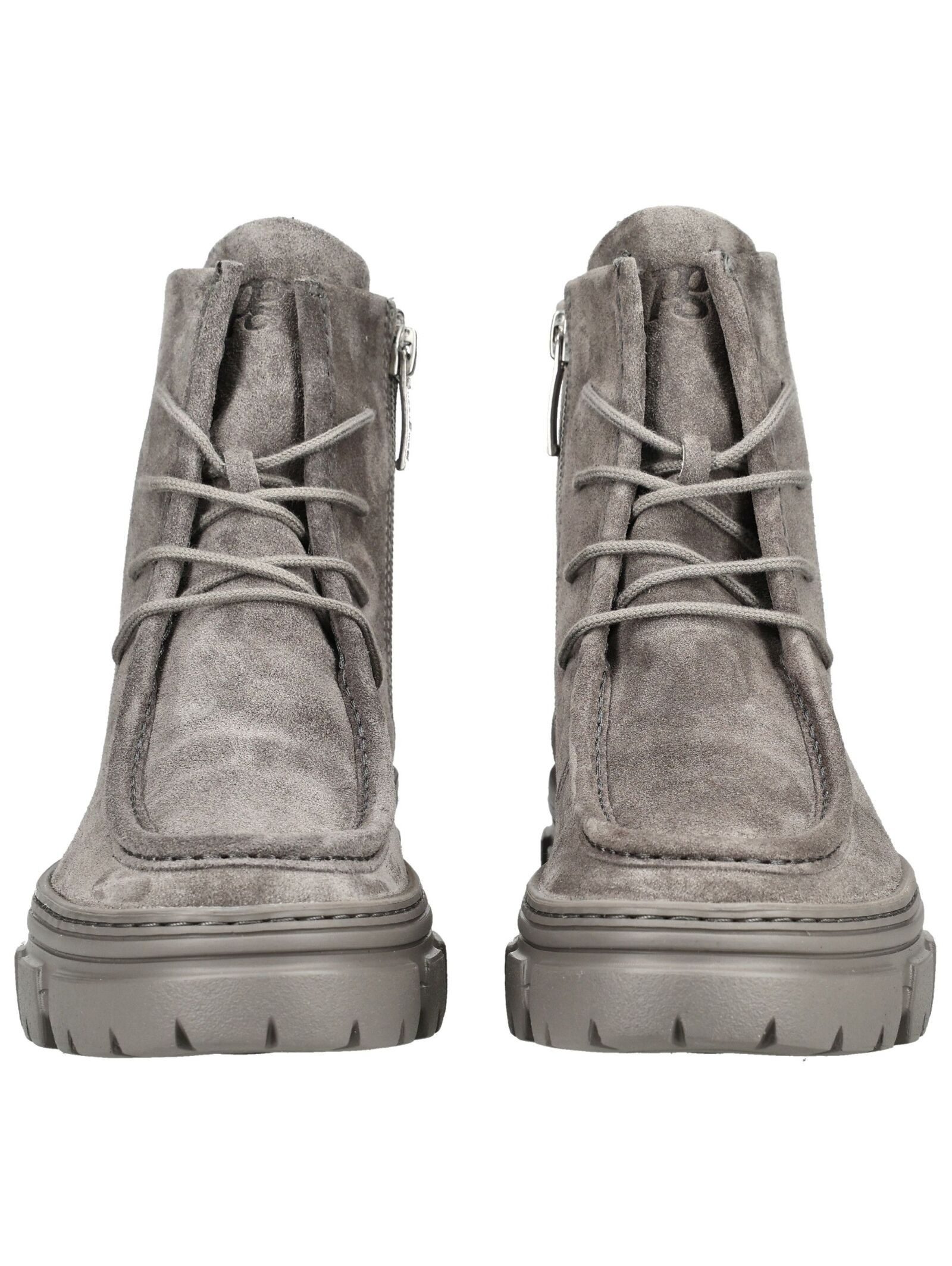 Paul Green Paul Green Stiefelette Veloursleder Schnürstiefelette