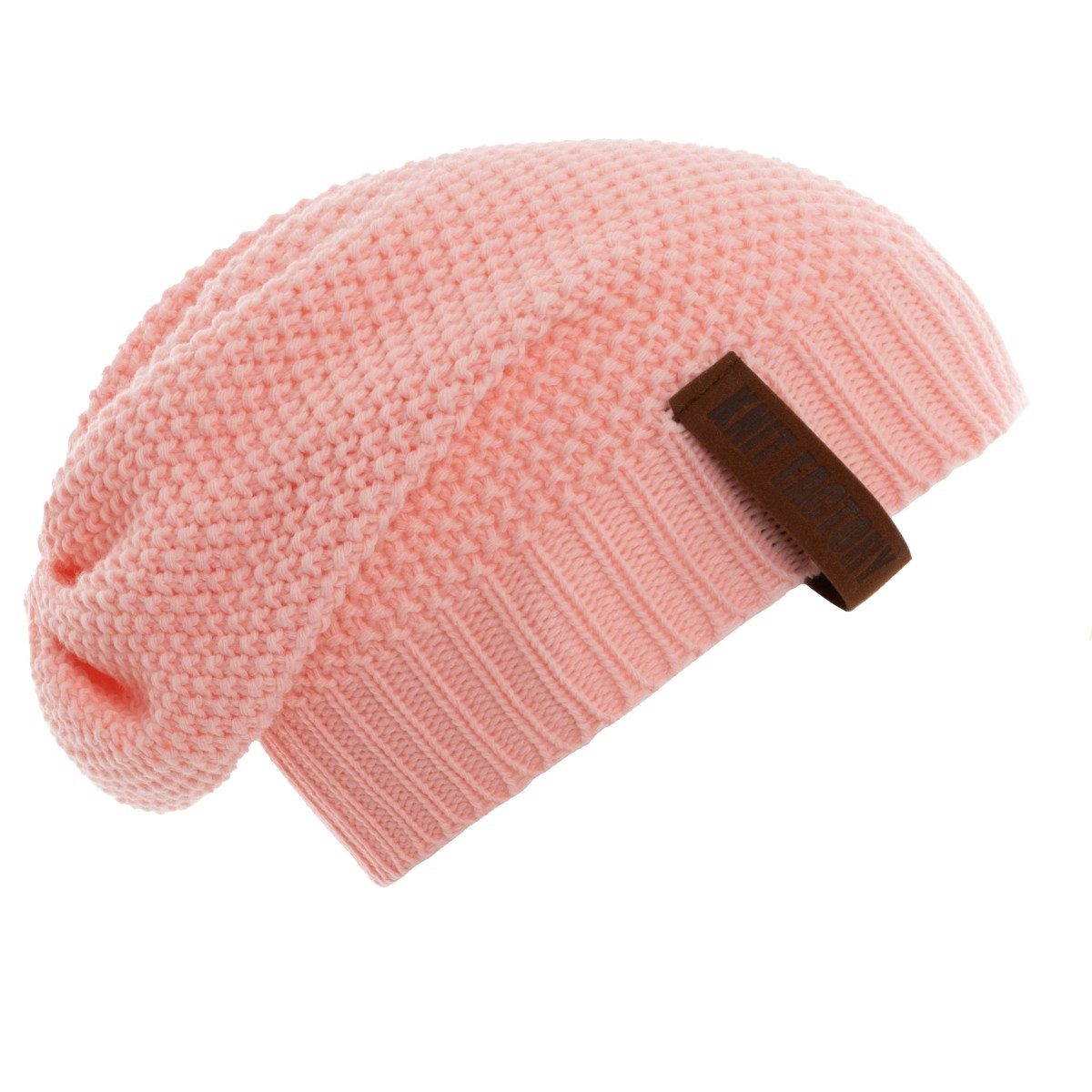 Knit Factory Strickmütze Coco Mütze Blossom Pink One Size (Set, 1-St., Spar-Set) mütze damen jungen herren set winter herbst beanie Strick sale warm