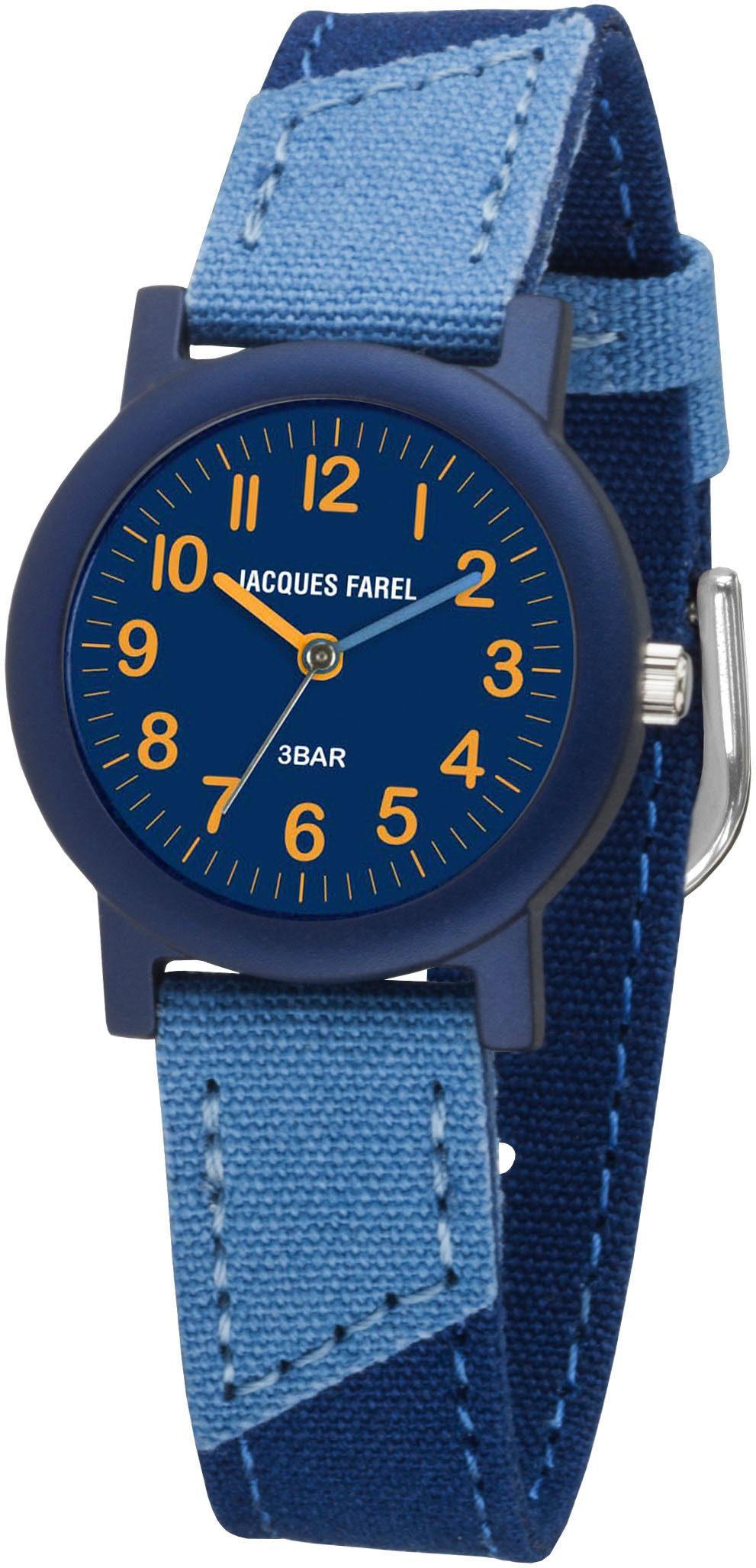 Jacques Farel Quarzuhr ORG 1467, Armbanduhr, Kinderuhr, ideal auch als Geschenk