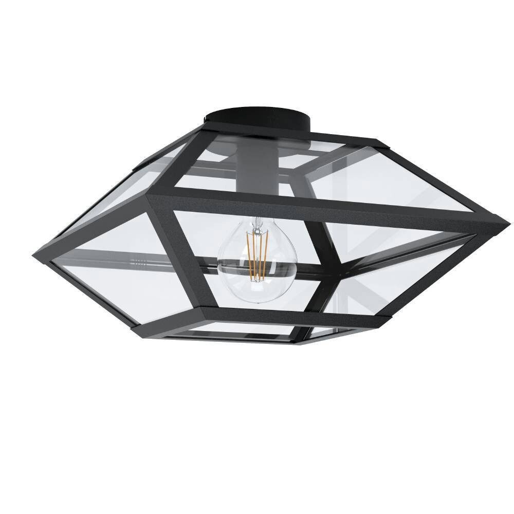 EGLO CORRALES Deckenleuchte – Chrom, Stahl, 28,8 W, 3400 Lumen, 101 Cm Länge