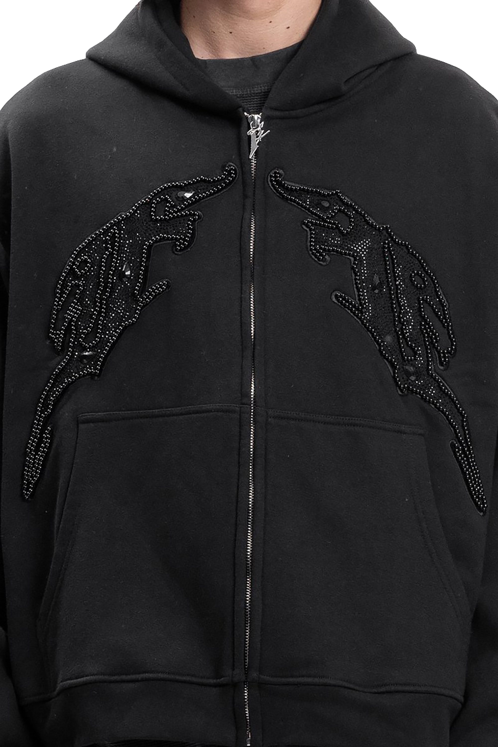 Favela Kapuzensweatjacke Double Aves