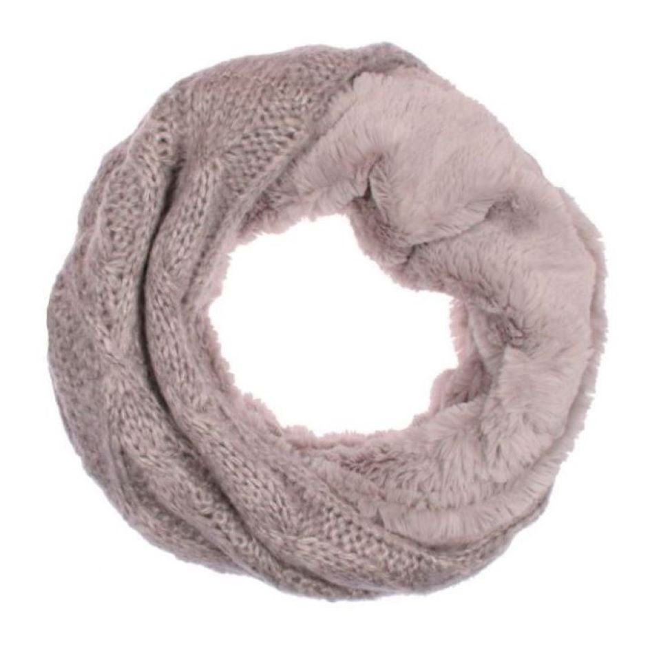 Schal Winter Damen Loop Schal » Loopschal mit Wendemöglichkeit