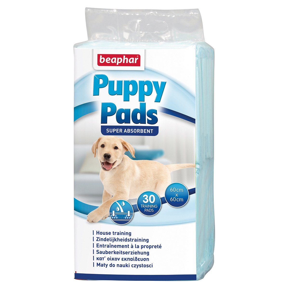 beaphar Hundetoilette Puppy Pads 60 x 60 cm