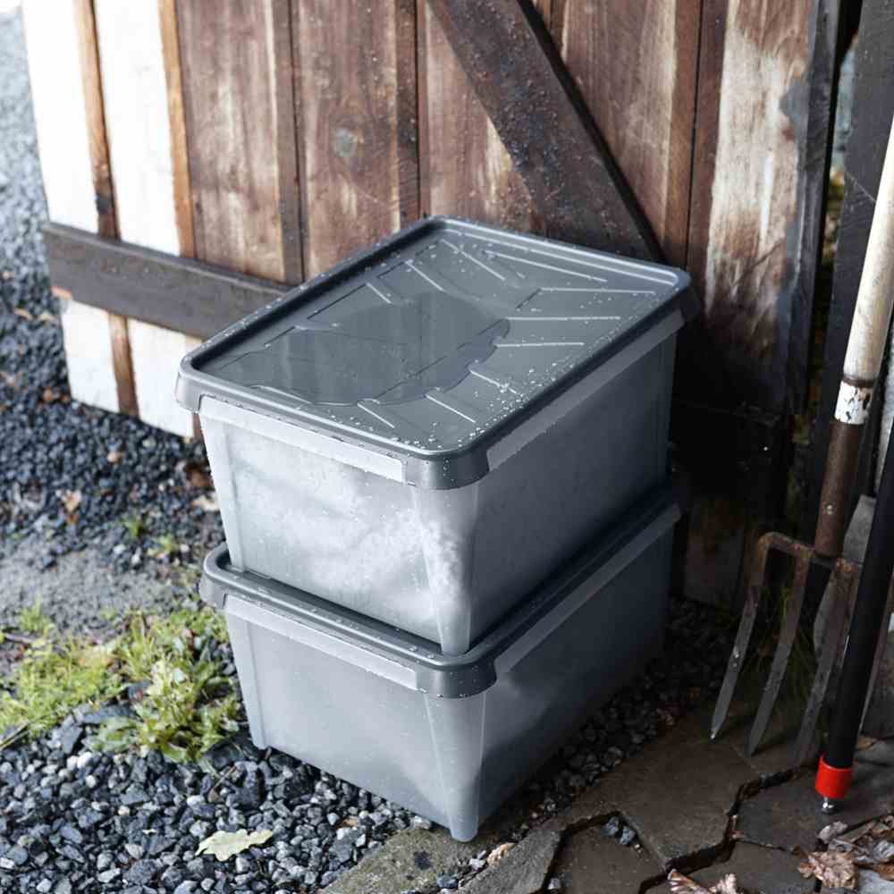 Orthex Organizer SmartStore Dry (Komplett-Set), Aufbewahrungsbox, wasserdicht, 50 Liter