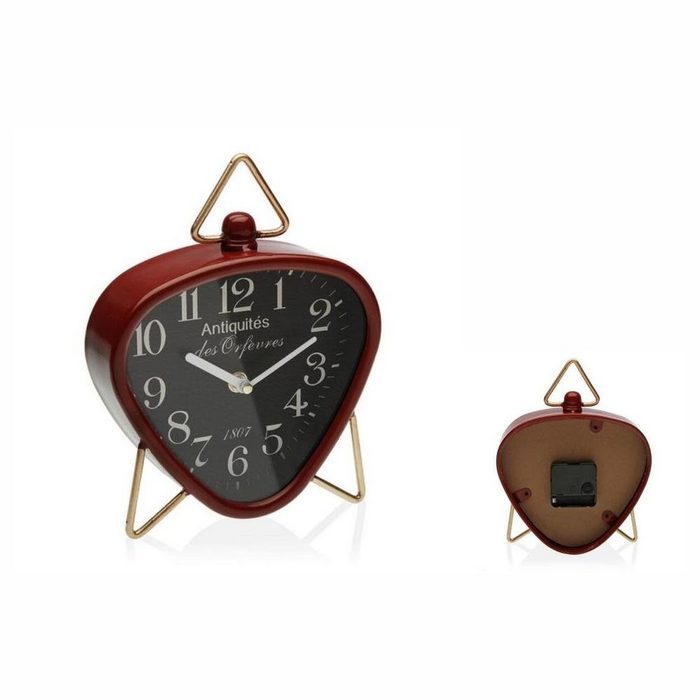 Bigbuy Uhr Borduhr Tischuhr Rot Metall 55 x 23 x 185 cm