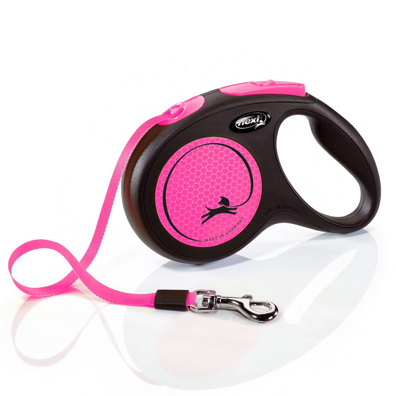 flexi Hundeleinen-Führungsstange Nobby Flexi Hundeleine New Neon neon-pink 5 m