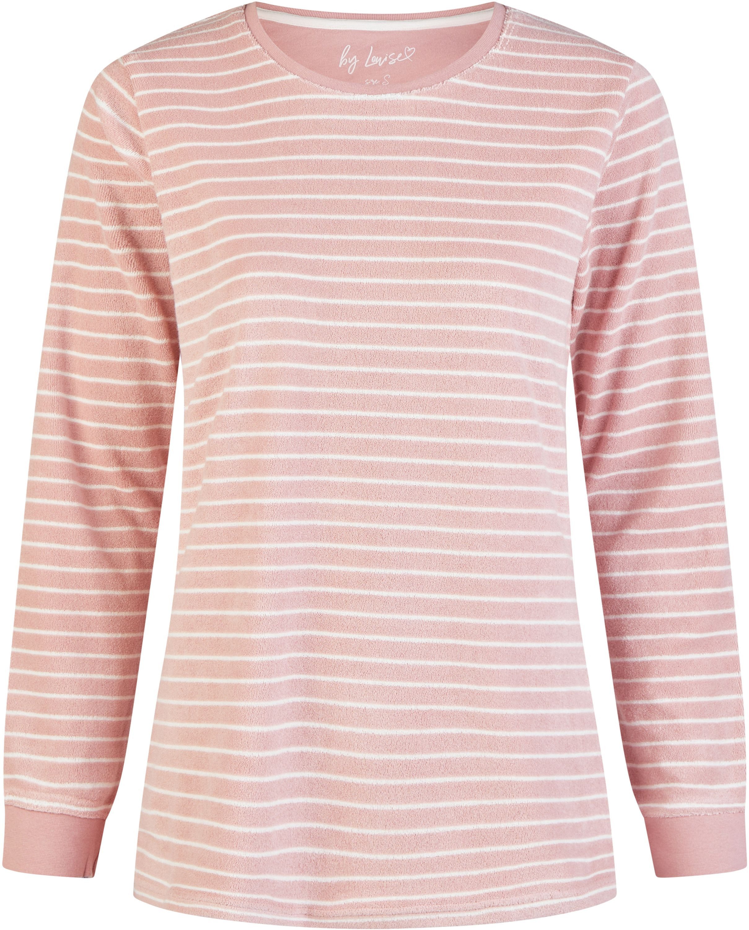 By Louise Schlafanzug by Louise Damen Frottee Pyjama Schlafanzug Nachtwäsch günstig online kaufen