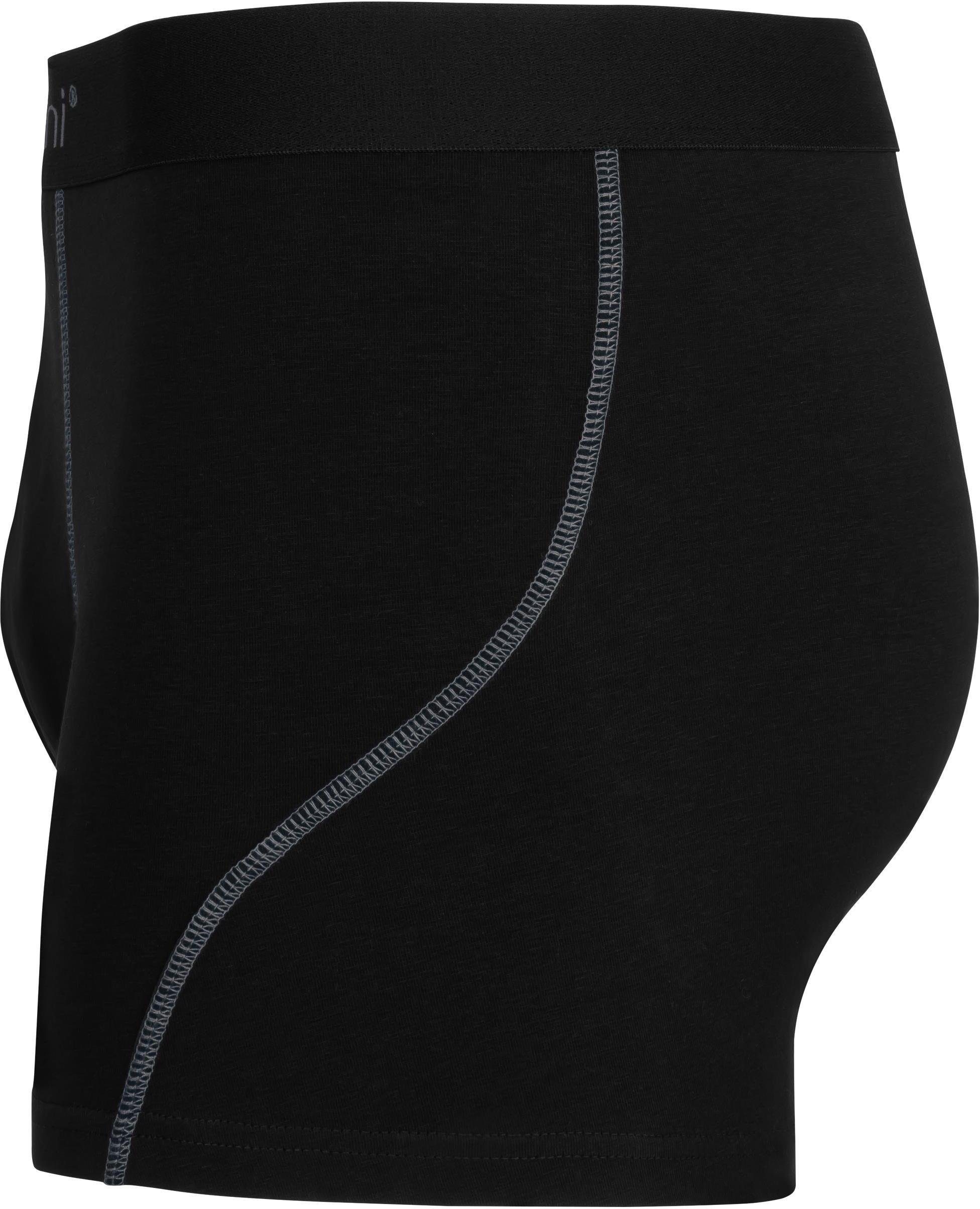 Baumwoll-Boxershorts atmungsaktiver Herren normani Grau Unterhose aus x Baumwolle Männer Boxershorts 12 für