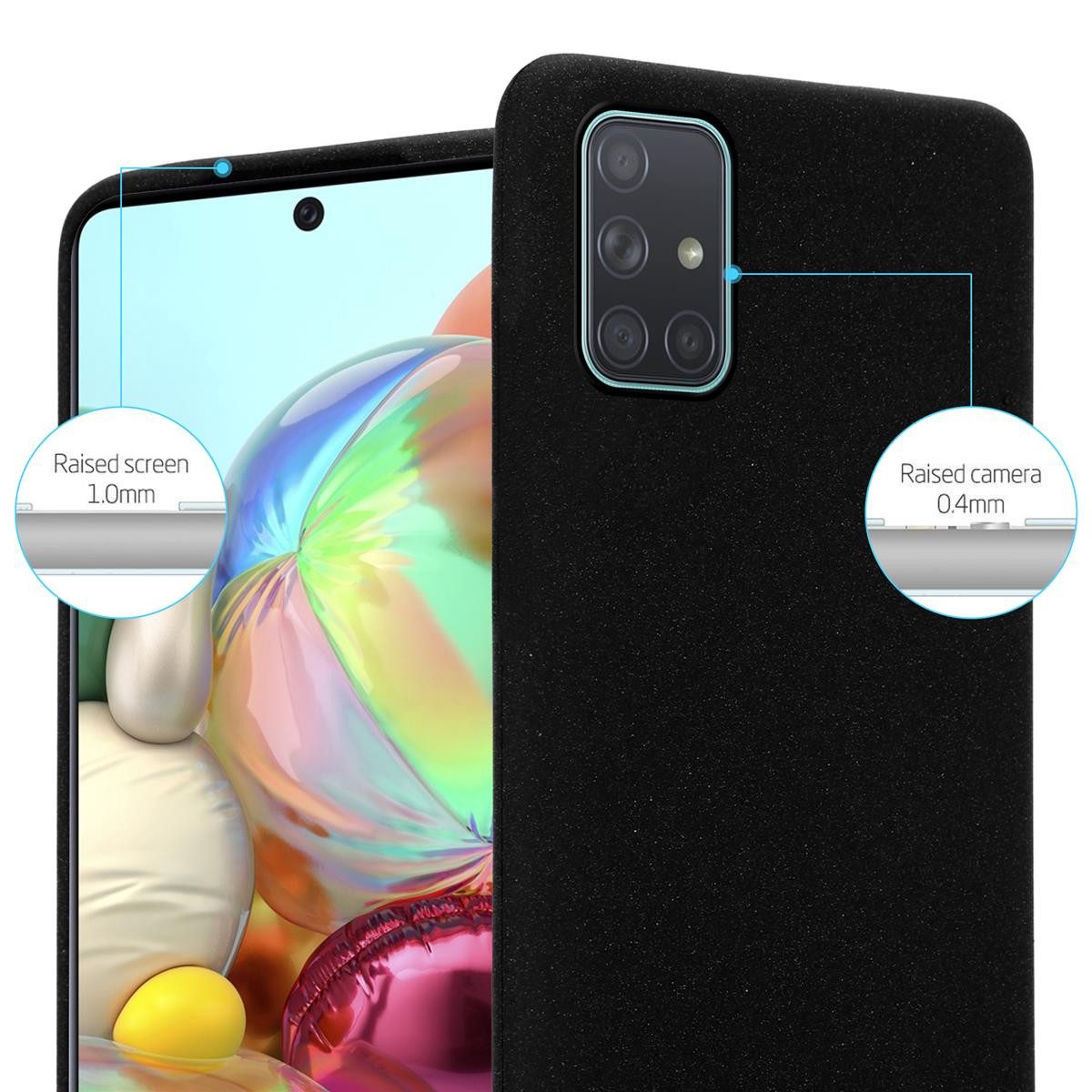 Cadorabo Handyhülle für Samsung Galaxy A71 4G Hülle Samsung Galaxy A71 4G, Flexible TPU Silikon Handy Schutzhülle - Hülle - ultra slim