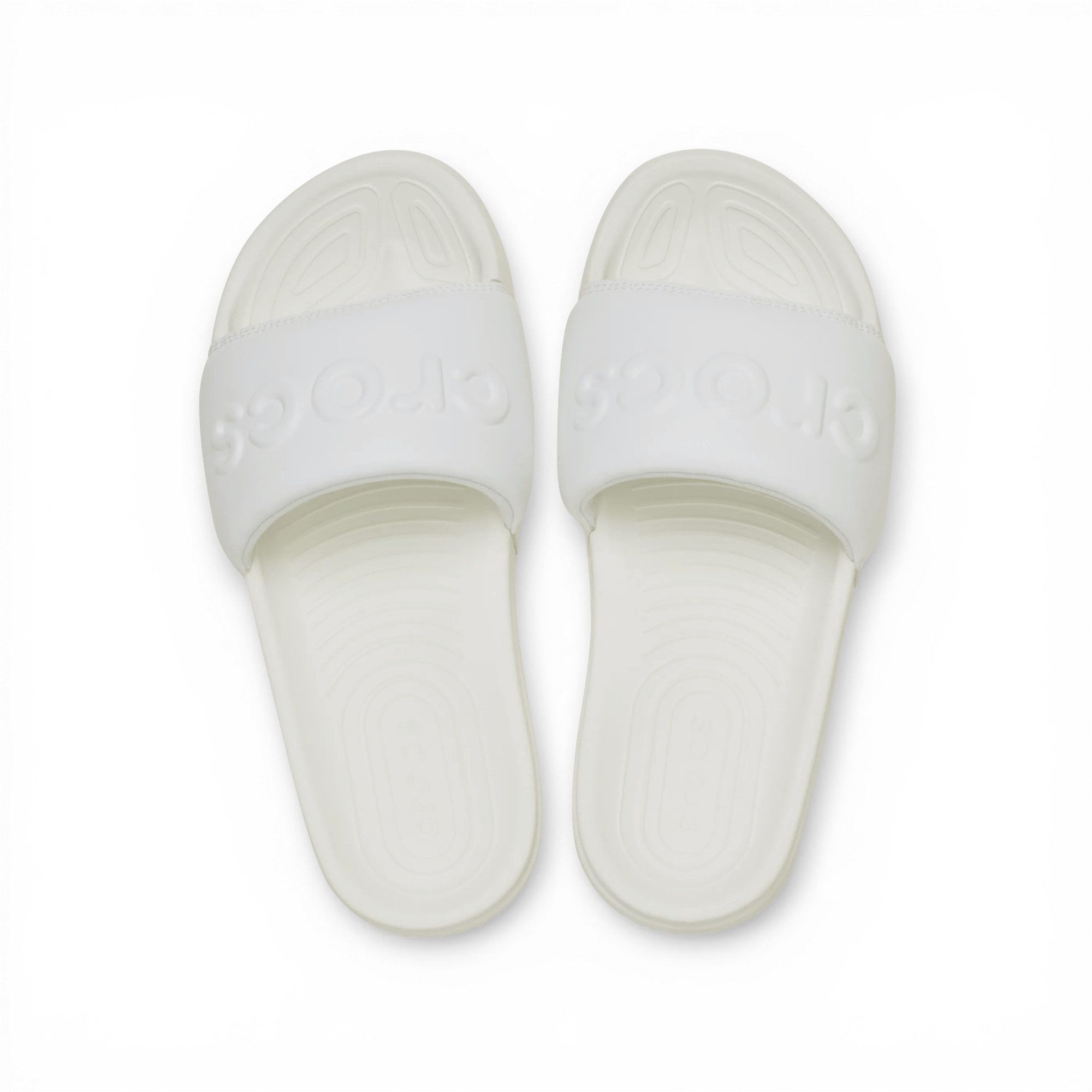 Crocs Sandale All Day Slide weiss Damen Badeschuh