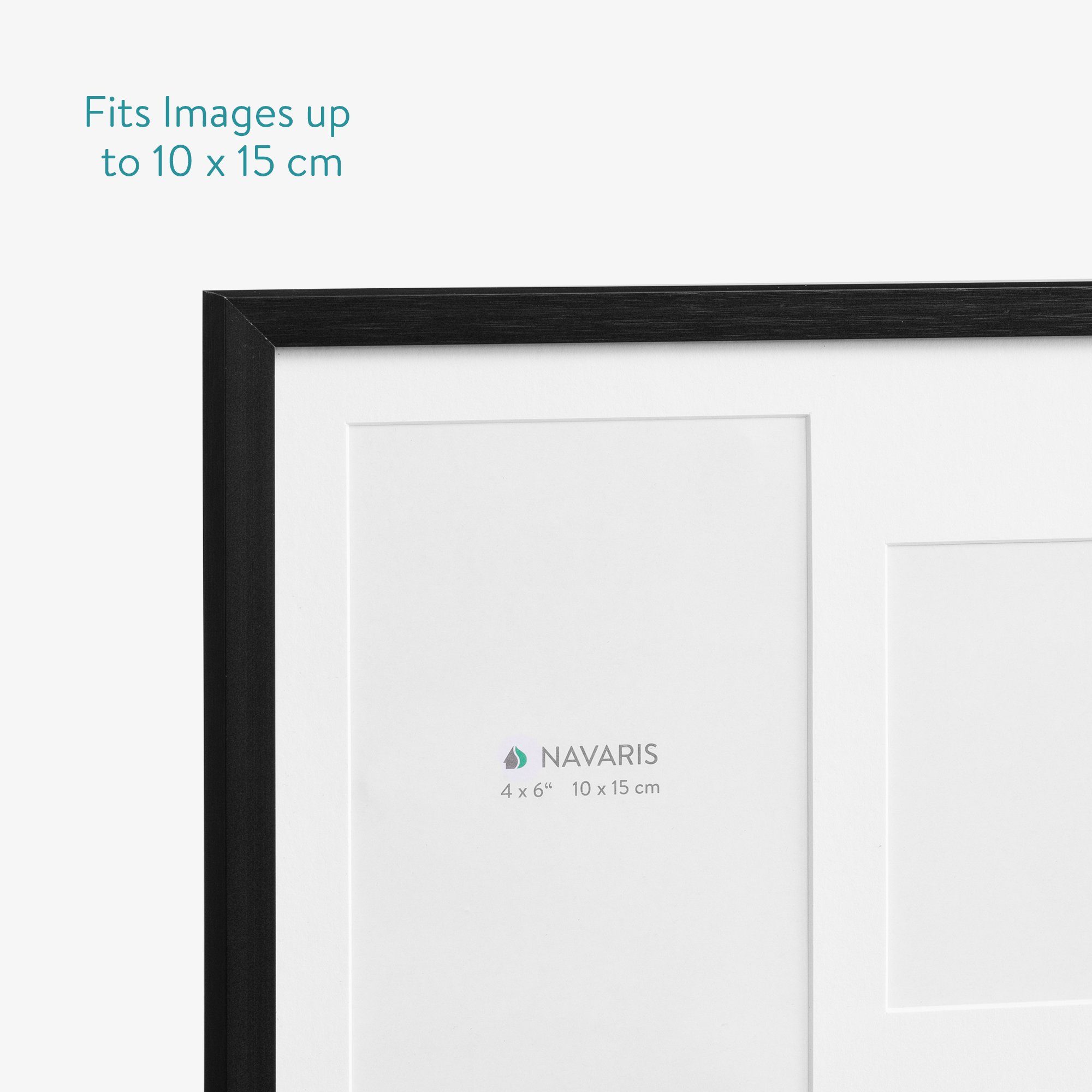 Navaris Bilderrahmen-Set Bilderrahmen Collagen für 3 Fotos - Fotorahmen für günstig online kaufen