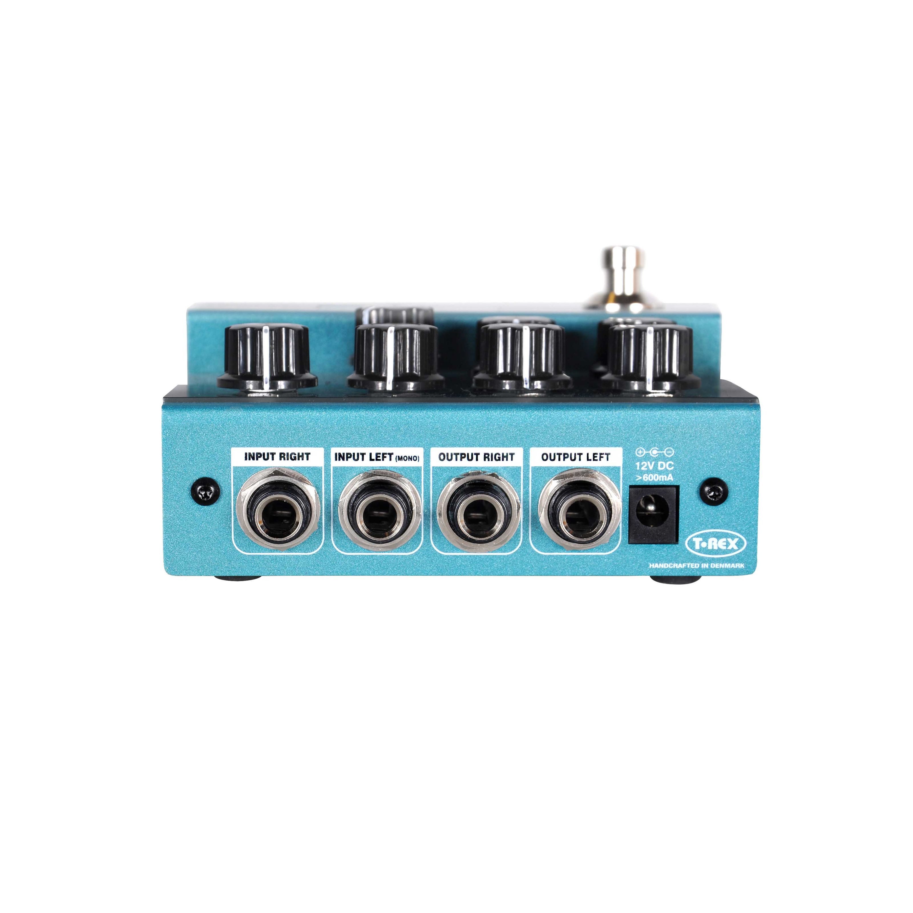 T-Rex Musikinstrumentenpedal, (Effekte, Delays/Echos/Reverb), RoomMate D'Luxe Reverb - Effektgerät für Gitarren
