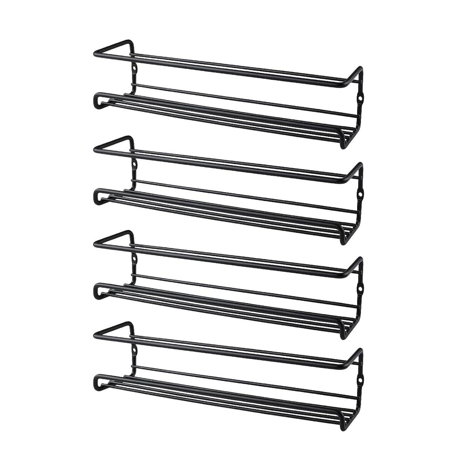 STILVORA Gewürzregal Küchenregal Metallregal Wandregal für Küche, Gewürze, günstig online kaufen