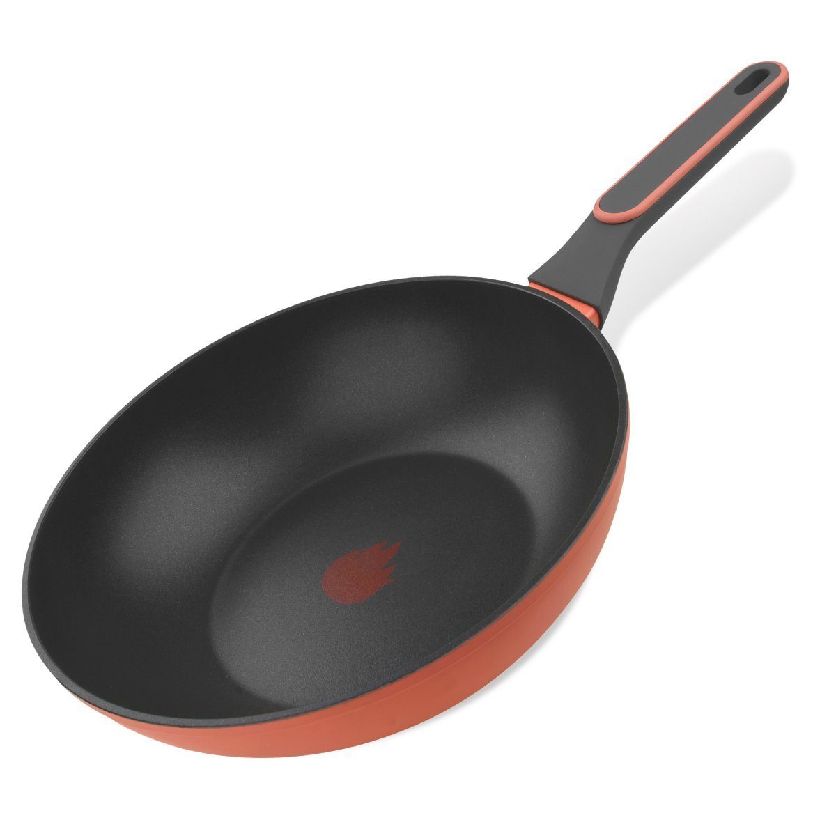 Tasty Wok Antihaft-Wokpfanne, Tasty Heat Flame, 28cm, für alle Herdarten