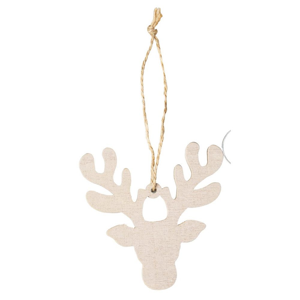 MICA Adventskranz Dekohänger Hirschkopf braun - günstig online kaufen
