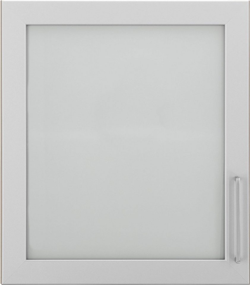 wiho Küchen Glashängeschrank Zell Breite 50 cm, Beliebig um weitere  Schränke erweiterbar, z. B. auch über Eck