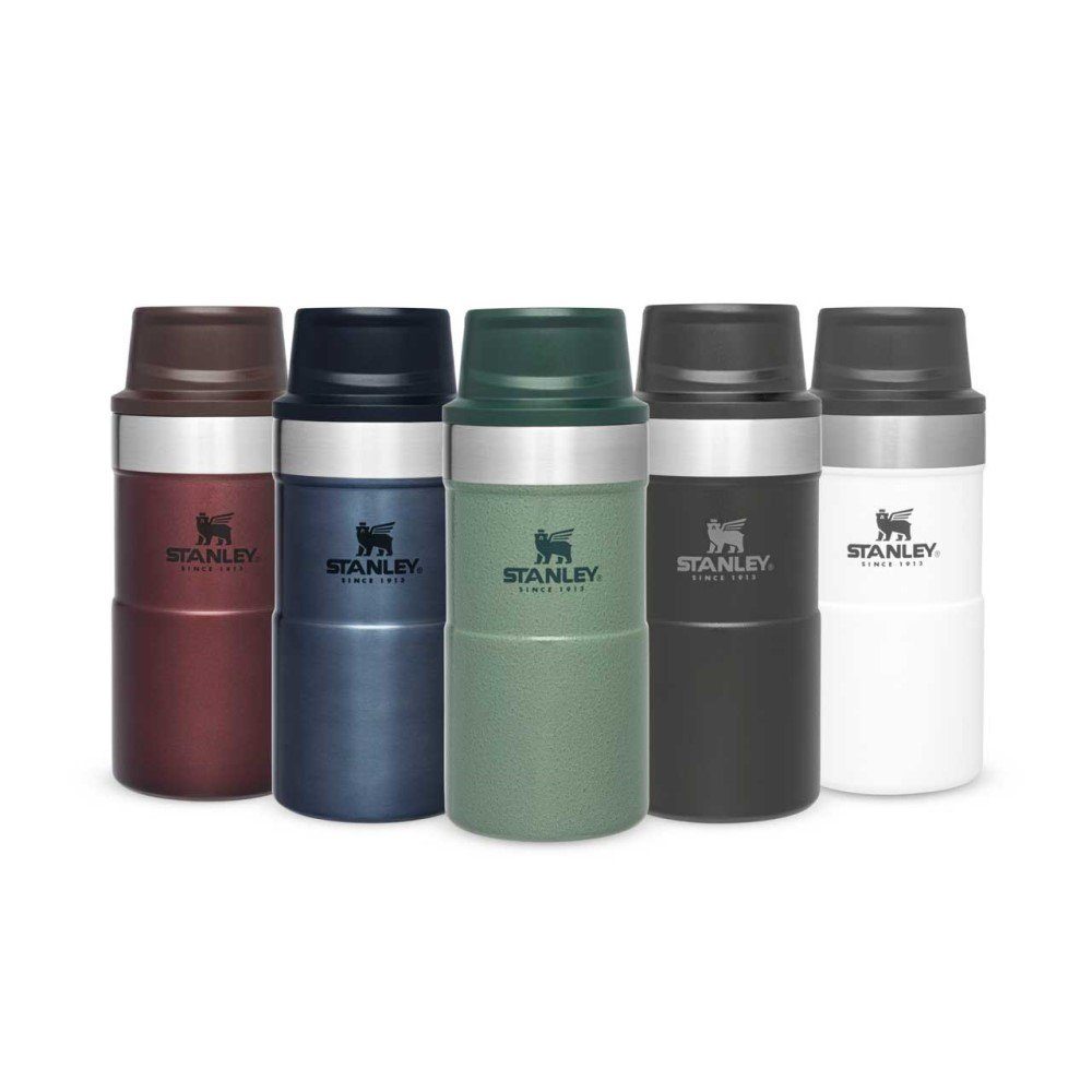 STANLEY Isolierkanne Stanley Trigger-Action Travel Mug 0.25l weiß