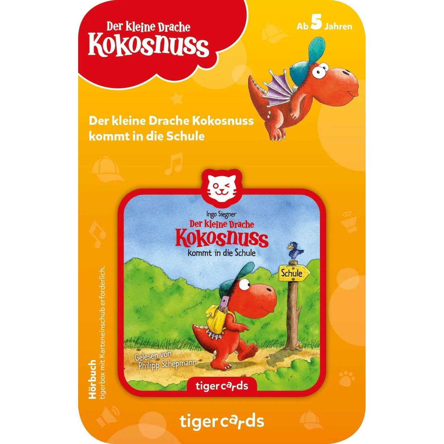Tiger Media Deutschland GmbH Hörspiel tigercard - Der kleine Drache Kokosnuss - kommt in die Schule