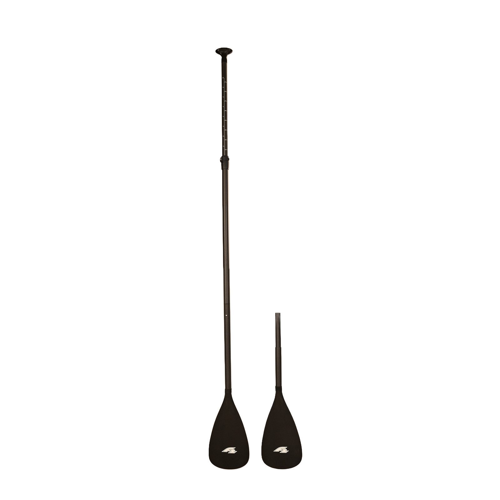 F2 F2 SUP Paddel Kajak Carbon 4 teilig Schwarz SUP-Paddel