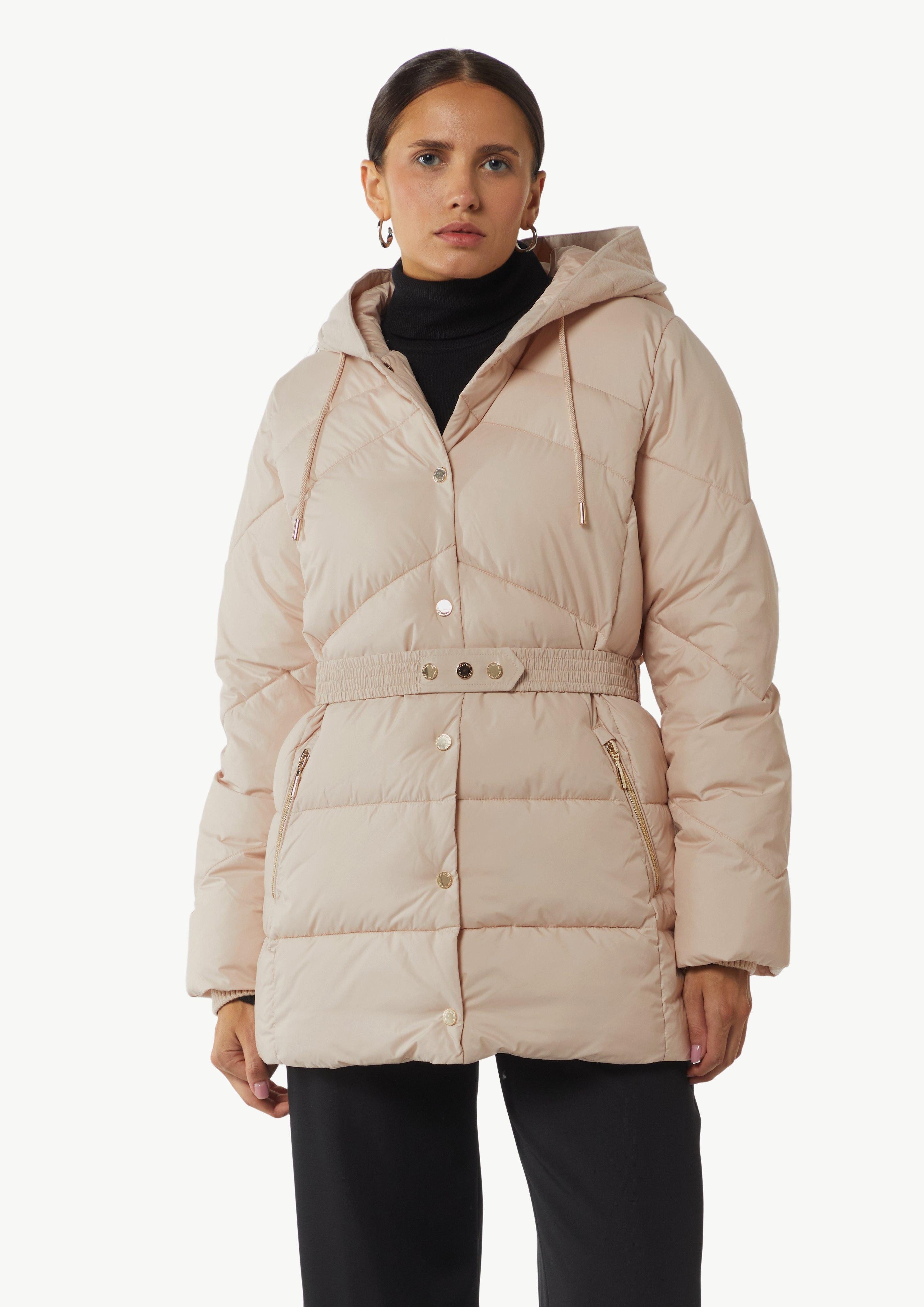 comma Kurzjacke Gesteppte Jacke mit Druckknöpfen günstig online kaufen