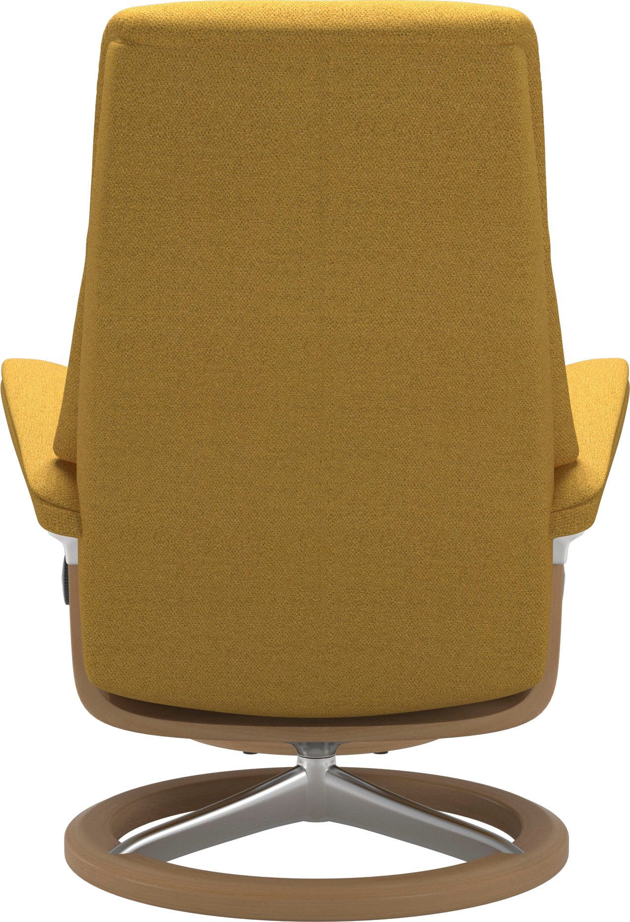 mit Relaxsessel Base, Stressless® (Set, Signature Eiche Relaxsessel S,Gestell Hocker), mit View Größe