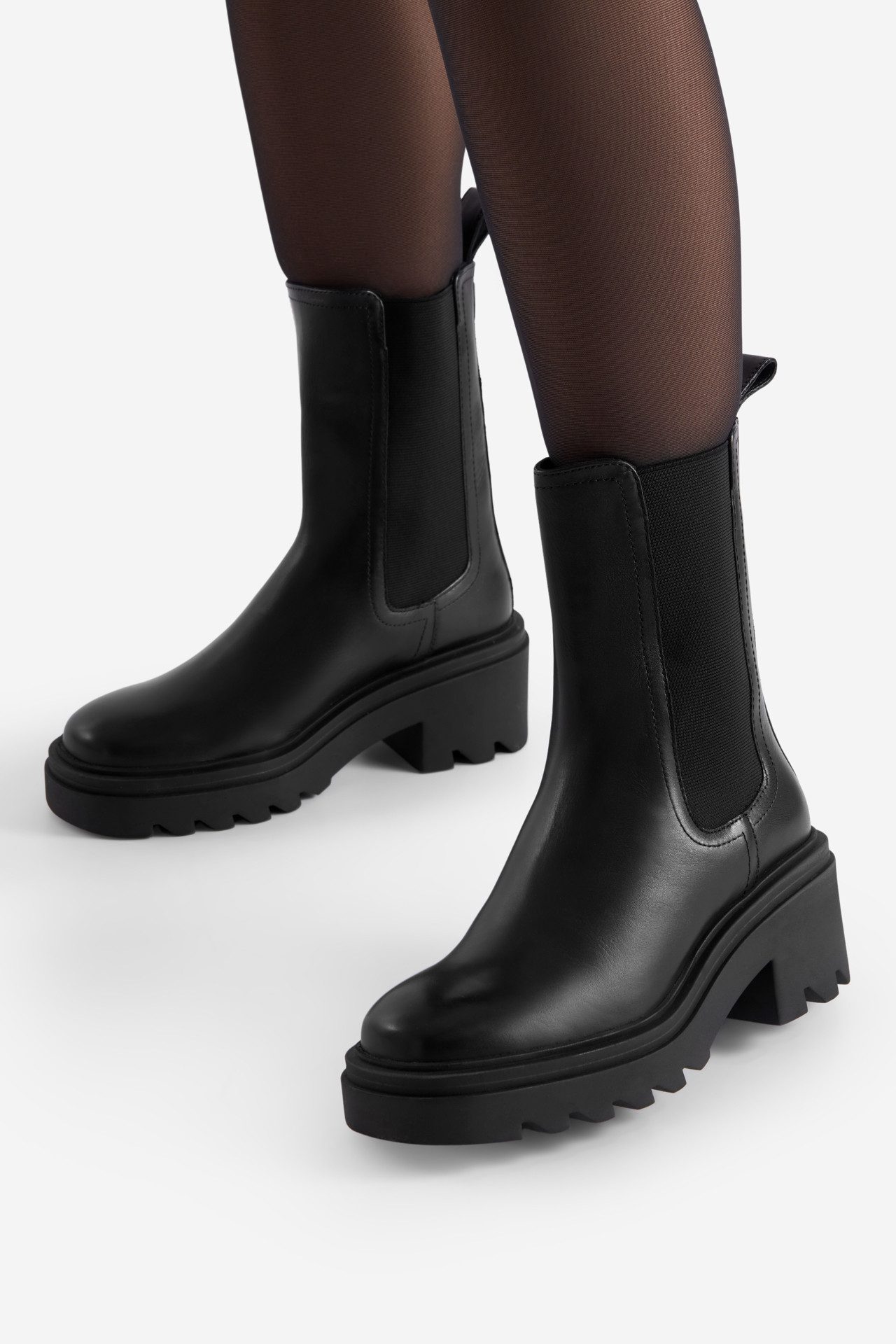 GINO ROSSI Gino Rossi – Damen-Lederstiefeletten „Circe“ in Schwarz Stiefelette