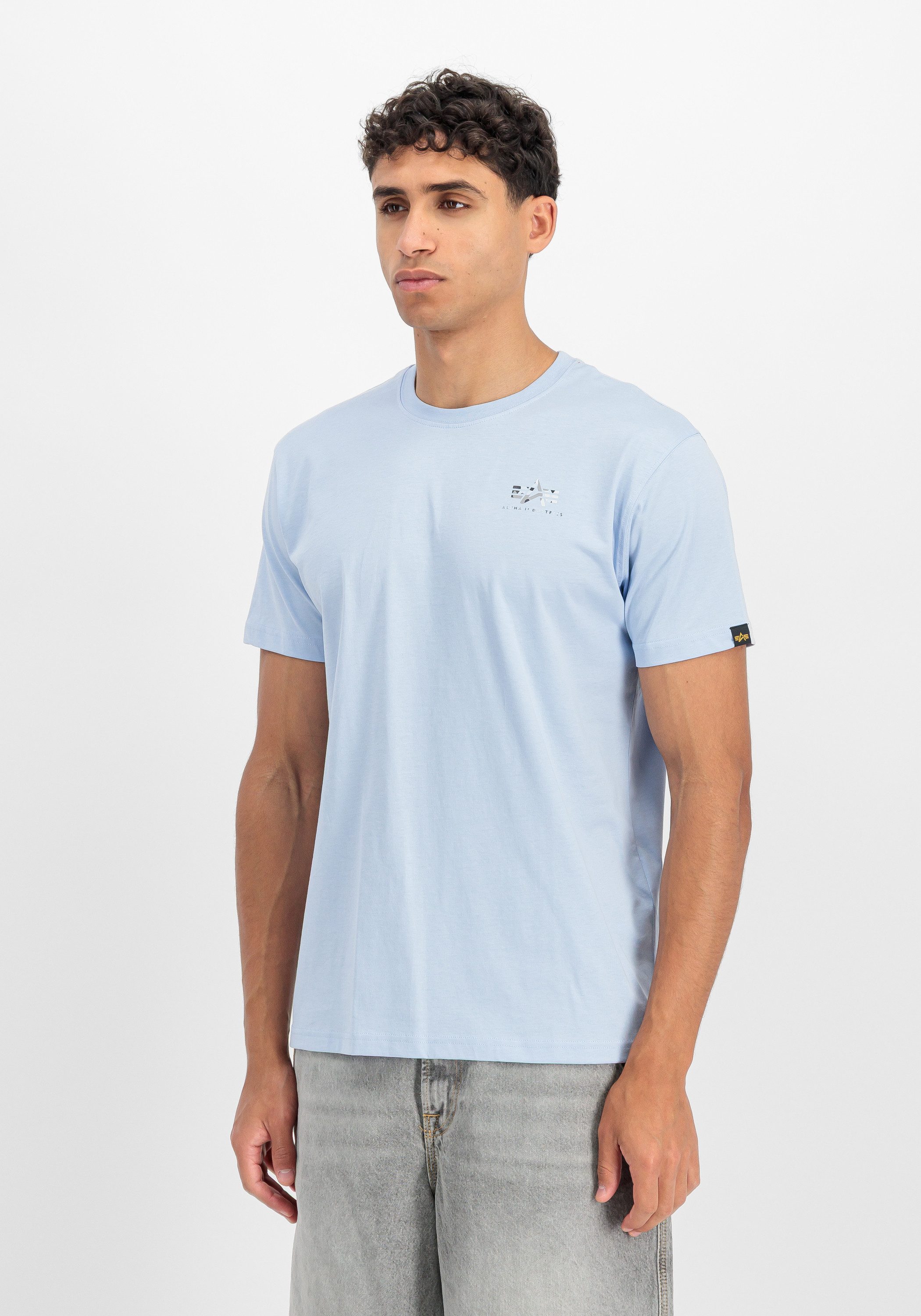 Alpha Industries T-Shirt Backprint T-Shirt Mirror Camo