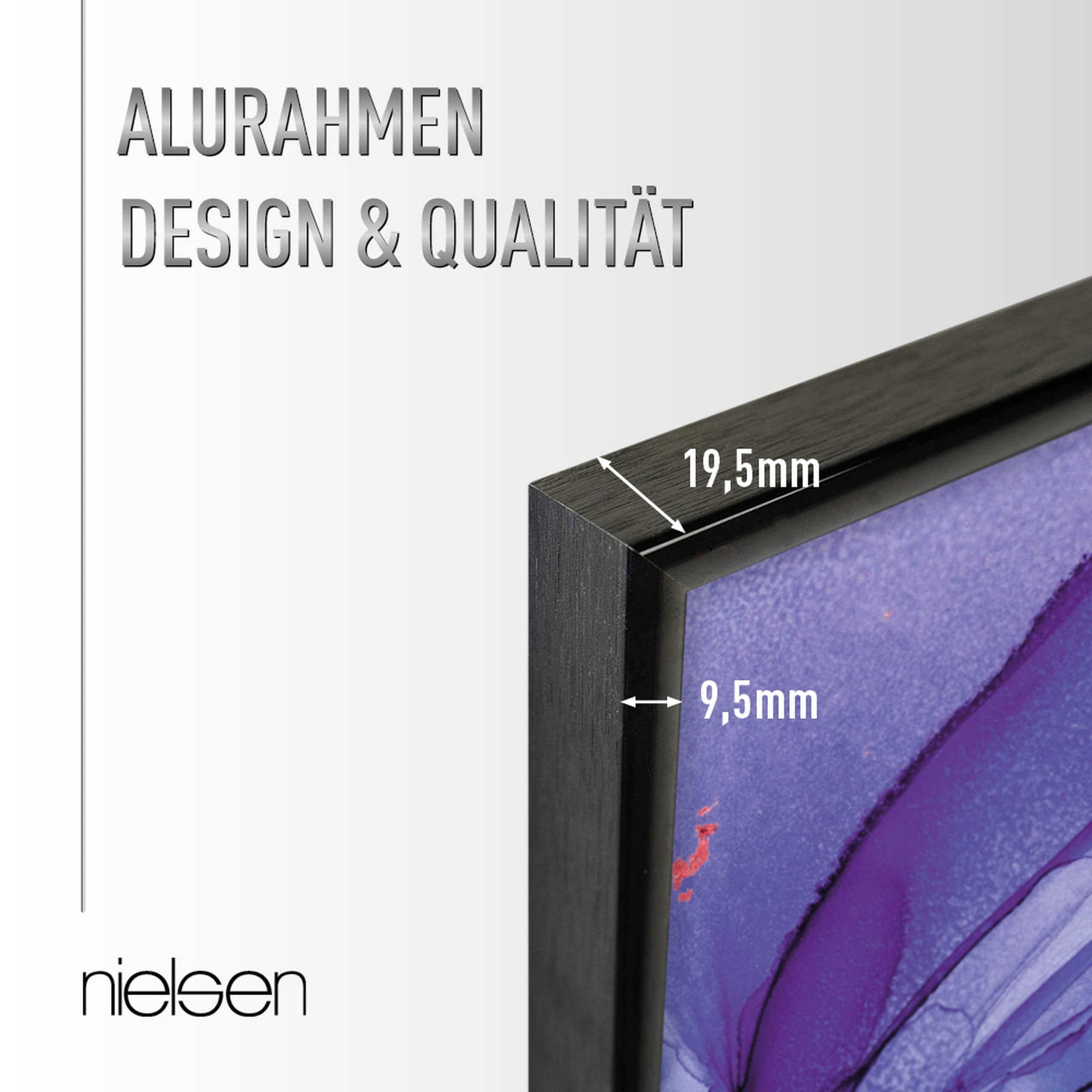 nielsen Bilderrahmen Aluminium Bilderrahmen Classic, (1 St)