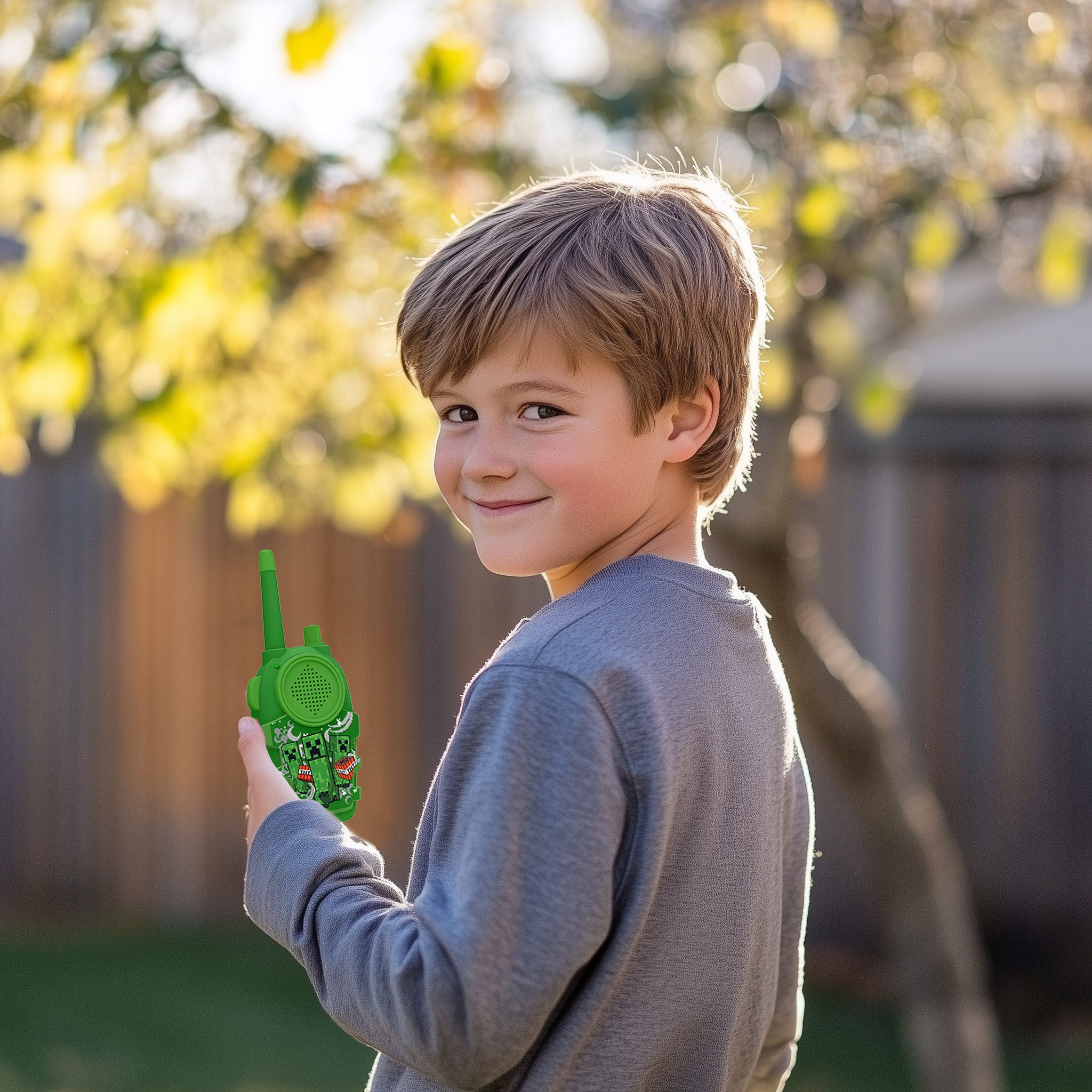 OTL Walkie Talkie Minecraft Walkie Talkie Set für Kinder, (Set, Das Set besteht aus insgesamt 2 Walkie Talkies), kindgerecht