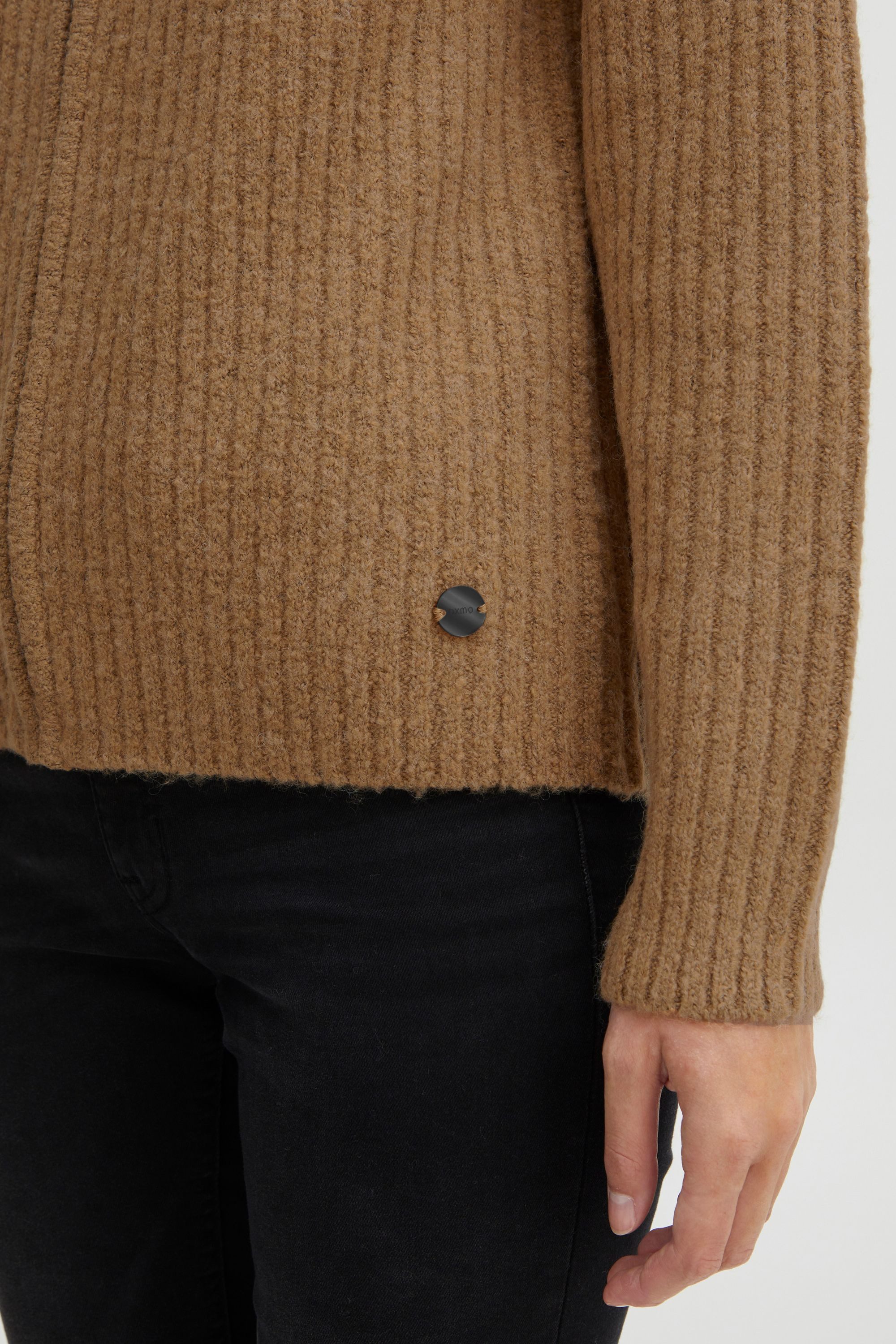 OXMO Strickjacke OXSal Modischer Pullover