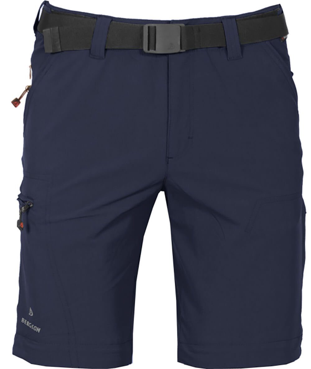 Normalgrößen, peacoat Bergson T-ZIPP Zipp-Off Doppel Wanderhose, blau Zip-off-Hose vielseitig, pflegeleicht, QUEENSLAND Herren mit
