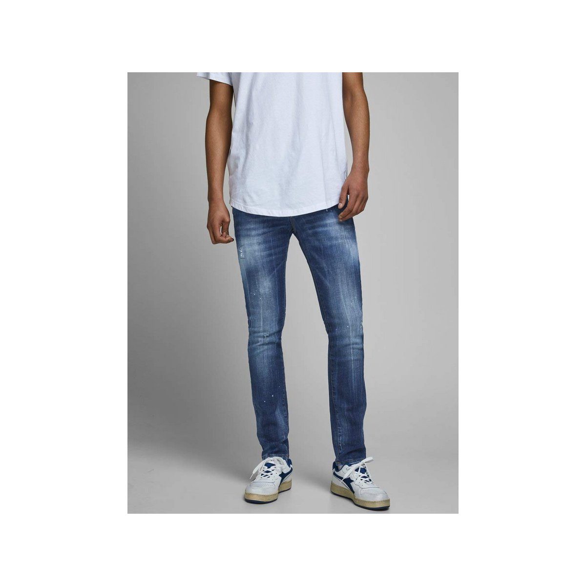 blau regular Jones (1-tlg) Jack & Stoffhose