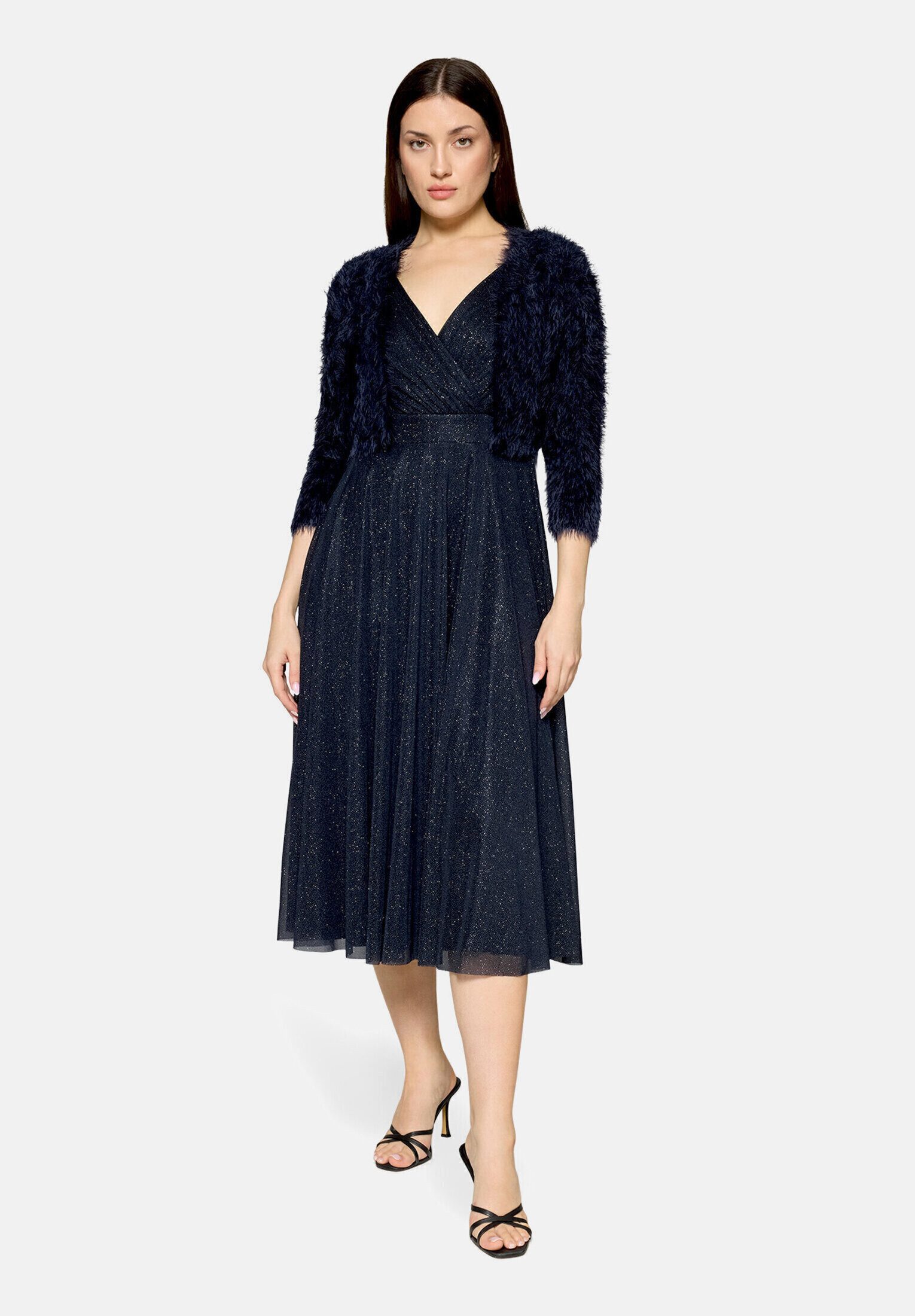 Vera Mont Strickjacke Damen mit Struktur (1-tlg) Struktur