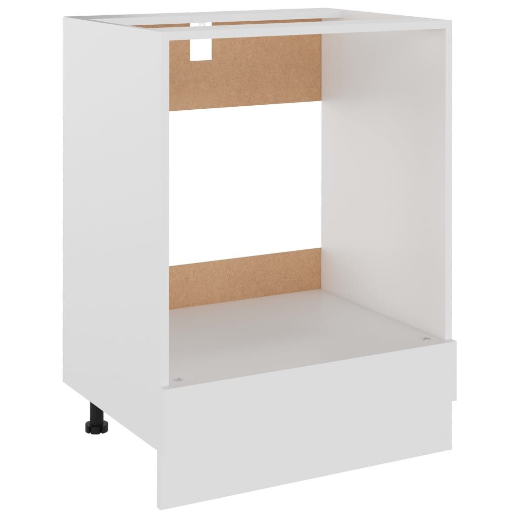 DOTMALL Herdumbauschrank Herdumbauschrank Weiß 60x46x81,5 cm günstig online kaufen
