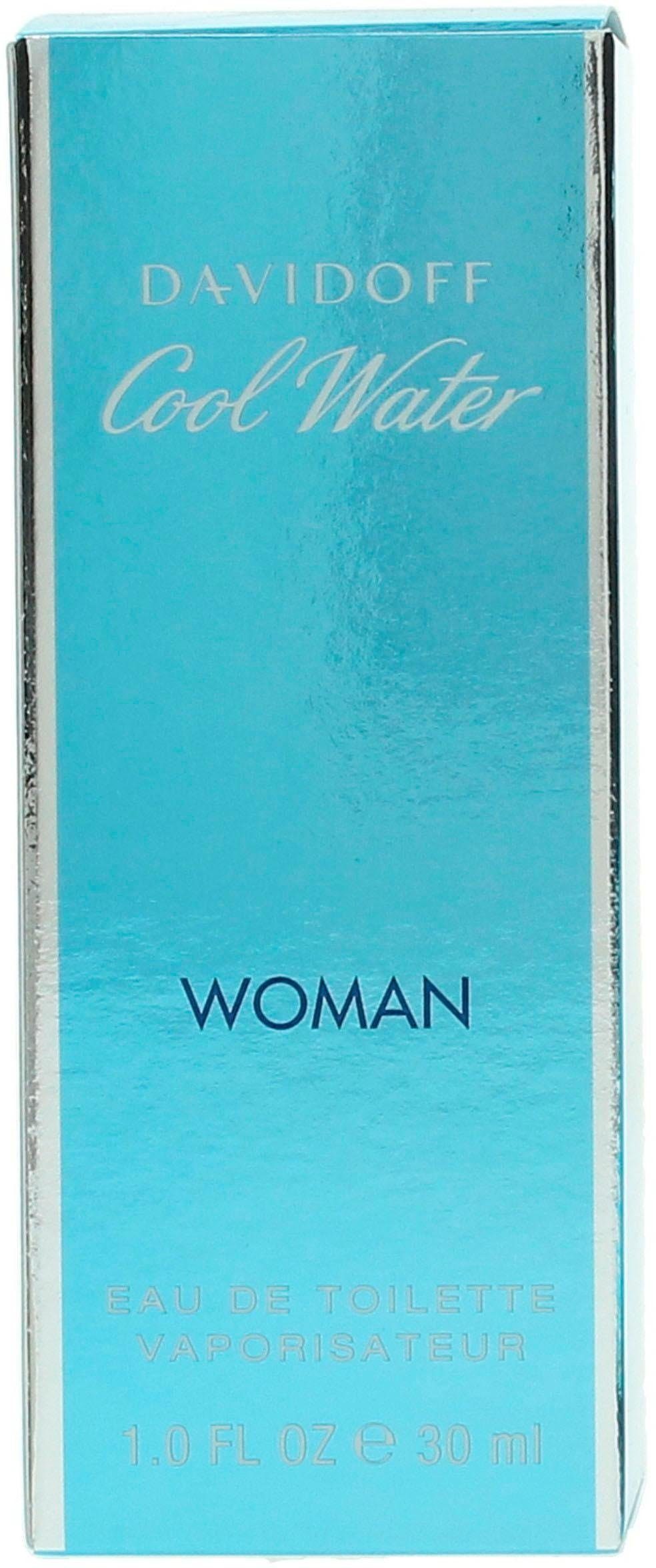 DAVIDOFF Eau de Toilette Cool Water Woman, mit frisch belebender Note